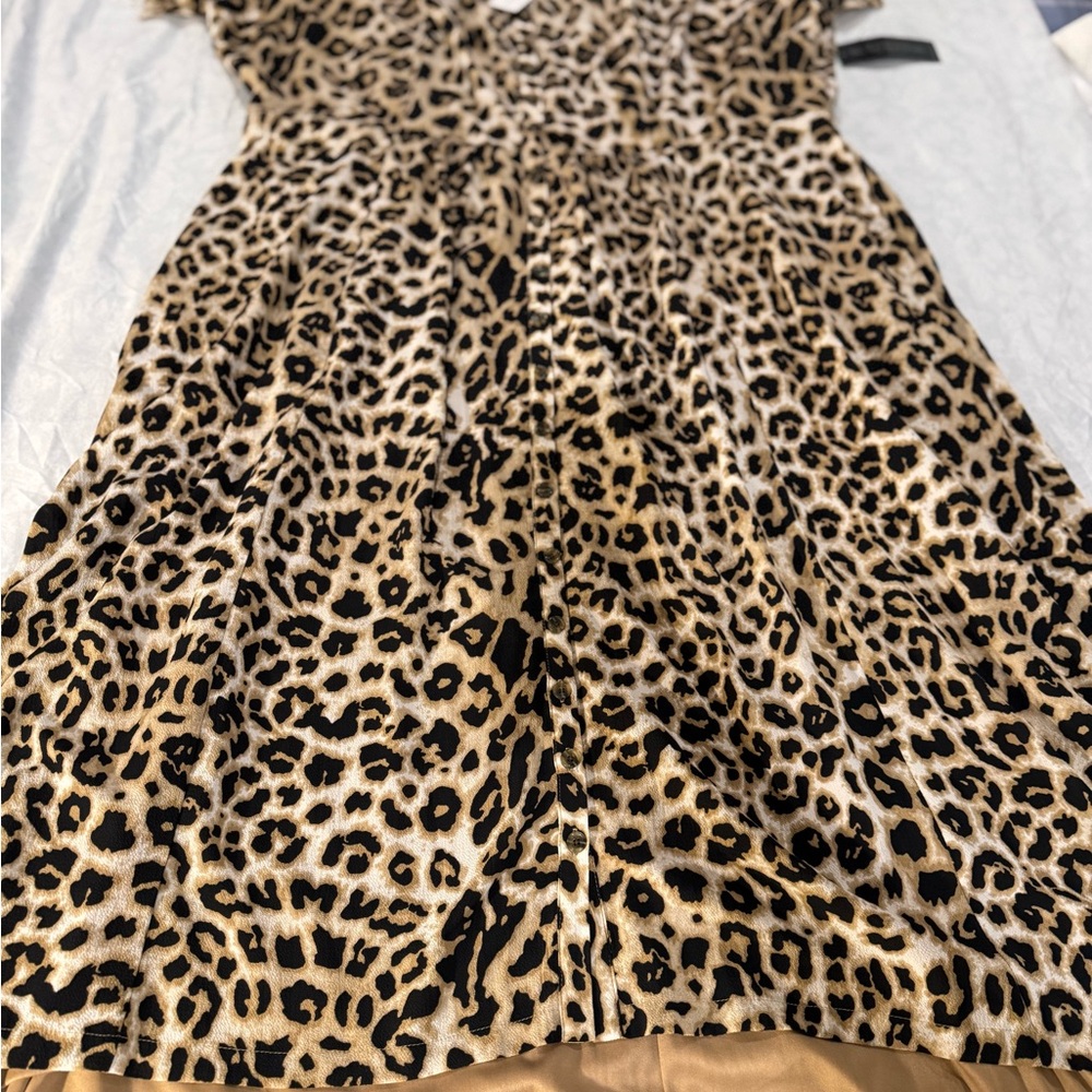 Lane Bryant Animal Print Dress